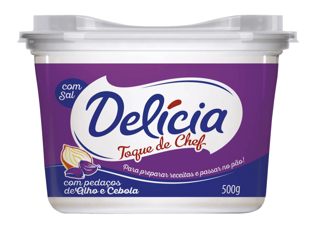 Delícia Toque de Chef com Alho e Cebola